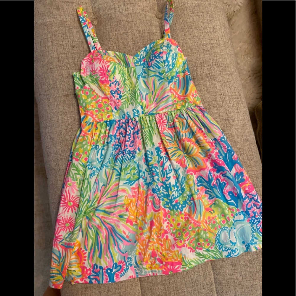 Lilly Pulitzer Ardleigh Lovers Coral dress